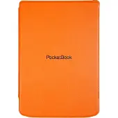Pocketbook - Lommebok for eBook-leser - PU imitasjonslær, bomull, plastikk - oransje - for Verse, Verse PRO