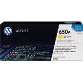 HP 650A - Gul - original - LaserJet - tonerpatron (CE272A) - for Color LaserJet Enterprise CP5520, CP5525, M750