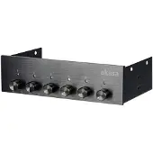 Akasa FC.SIX AK-FC-08BKV2 - Systemviftehastighetskontroller - svart