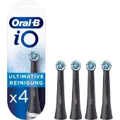 Oral-B IO Ultimate Clean Refill - Black 4 pieces