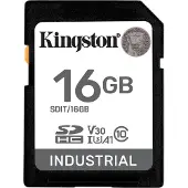 Kingston Sdhc Industrial C10 16gb Minnekort