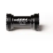 Cema T47 Threaded Stainless Steel Shimano Kranklagerkopper
