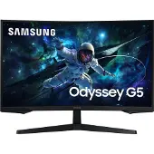 Samsung Odyssey G5 S32CG554EU - G55C Series - LED-skjerm - gaming - kurvet - 32" - 2560 x 1440 QHD @ 165 Hz - VA - 300 cd/m² - 2500:1 - HDR10 - 1 m...