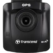Transcend DrivePro 230Q Data Privacy - Instrumentbordkamera - 1080 p / 30 fps - Wi-Fi - G-Sensor - Gemmer kun de sidste 2 minutters optagelse