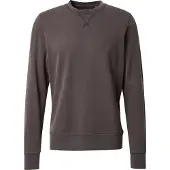 Superdry for man. M2014174A Essential classic sweatshirt black (S), Casual, Cotton