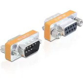 DeLOCK - Null modem-adapter - DB-9 (hann) til DB-9 (hunn)