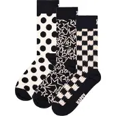 Happy socks Black And White Gift Set Lange Sokker 3 Par