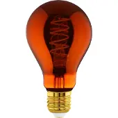Eglo LED-lyspære A75 Spiral 4W/820 30 lumen copper dimmable E27