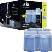 Braun CCR6+2 Shaver Care rensepatron 3-in-1, 6+2-pk