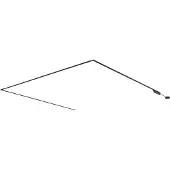 QAZQA Moderne skinnesystem sort 1-fase 600 cm - Magnetic