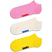 Happy socks Solid Usynlige Sokker 3 Par
