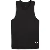 Puma Graphic Mesh Running Singlet Men, Clothing, Black, S