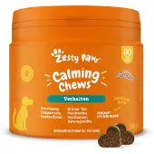 Zesty Paws Calming Chews kalkun - Sparepakke: 2 x 90 tyggetabletter