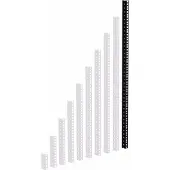 Adam hall Heavy Duty Black 19 Rack Strip 20U
