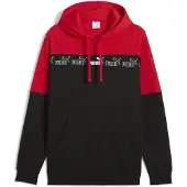 Puma Around The Block Hoodie Men, Clothing, Red, XS