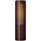 Nordlux Sokkellampe Aludra 45 Seaside, aluminium, brun metallic