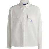 HUGO Ekynone 10260730 Blue Skjorte Med Lange Ermer