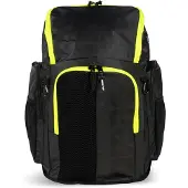 Arena Ryggsekk - Piggete Backpack 45 - Dark Røykfarget/Neongul - - OneSize - Ryggsekk