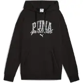 Puma CLASS Relaxed Hoodie Women, Clothing, Black, M