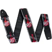 Gibson 2" vevd reim med rød -Logo