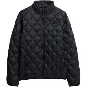Superdry for man. M5012145A Fuji Lite quilted jacket black (XL), Casual, Polyester
