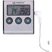 Alpina Digital steketermomter med timer