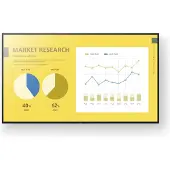Sony FW-65EZ20L, Digital skiltingstavle (flatskjerm), 165,1 cm (65), LCD, 3840 x 2160 piksler, Wi-Fi, 16/7