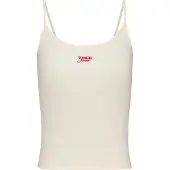 Tommy Hilfiger Script Strappy Ermeløs T-skjorte