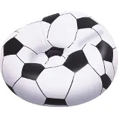 Bestway 75010 oppblåsbar fotballstol 114 x 112 x 66 cm