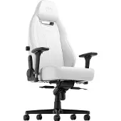GAMERSWEAR Noblechairs LEGEND - Spillestol - ergonomisk - armlener - T-formet - tipping - høyteknologisk kunstskinn, høyteknologisk vinyl - hvit