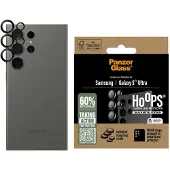 PanzerGlass Samsung Galaxy S25 Ultra Hoops kameralinsebeskytter med bøyler - Svart