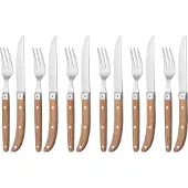 WMF Ranch - Steak knife/fork set - 12 stk. - 24 cm - rustfritt stål