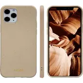 dbramante1928 Barcelona - Bakdeksel til mobiltelefon - 100 % biologisk nedbrytbart plantebasert materiale - Sahara Sand - for Apple iPhone 12, 12 Pro
