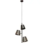 Eco-Light Hengelampe Colt, 3 lyskilder, rustfritt stål