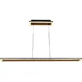Eco-Light LED-hengelampe Solaris 3-trinns-dim gull 120 cm