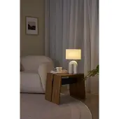 Pauleen Glow of Purity bordlampe, hvit/beige