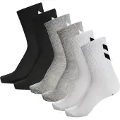 Hummel Chevron Lange Sokker 6 Par