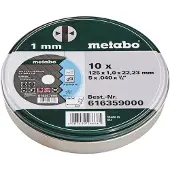 Metabo Kappeskive metall/INOX (10-pakning)