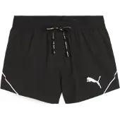Puma RACEDAY ULTRAWEAVE 3" Split Shorts Women, Clothing, Black, XS