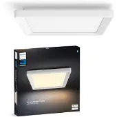 Philips Hue White Ambiance Firkantet Tento-takpanel – Lite - Hvit