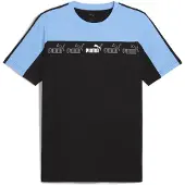Puma Around The Block Tee Men, Clothing, Light Blue, L