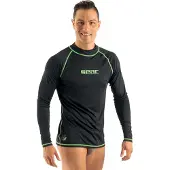 Seac Sub Badetop - T-Sun Long Man - Svart - - M - Medium - Badetøy