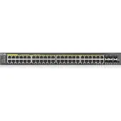 Zyxel Gs2220-50hp Switch 48 Porter