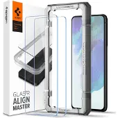 Spigen Glas.tR AlignMaster Samsung Galaxy S21 FE 5G Skjermbeskytter - 2 Stk.
