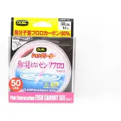 Duel Fish Cannot See Pink 50 M Fluorokarbon