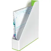 Leitz WOW Dual Colour - Bladfil - bokryggbredde: 73 mm - for A4 (210 x 297 mm) - grønn