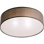 Orion Seda tekstil-taklampe, brun