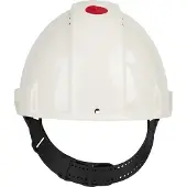 3M Peltor sikkerhedshjelm - G3000 Uvicator, hvid m/vent. huller, 4-punktsophæng, EN 397