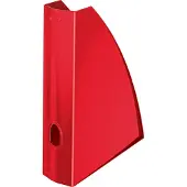 Leitz WOW - Bladfil - bokryggbredde: 75 mm - for A4 (210 x 297 mm) - rød