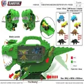 Teamsterz HTI Toys Beast Machines Dino Destroyer med 4 deler